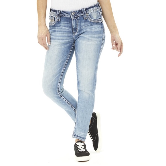 Rock Revival Pecola ankle skinny jeans - Picture 3 of 5